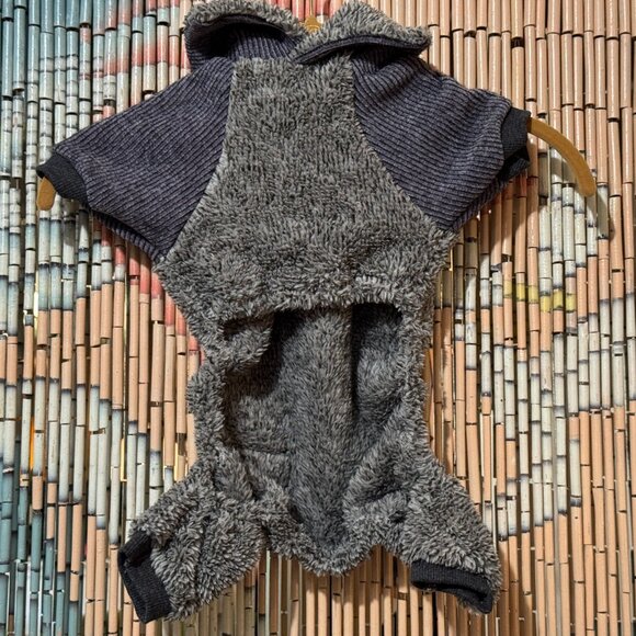 FITWARM Pets Turtleneck Thermal Sweater Dog Coat, Grey, Large - Picture 5 of 16